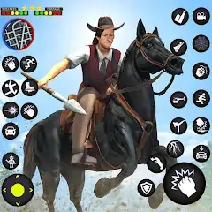 Download Gangster Crime Gun Cowboy Game MOD [Unlimited money/gems] + MOD [Menu] APK for Android