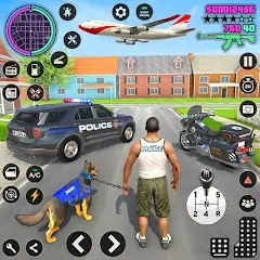 US Cop Duty Police Car Game