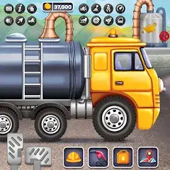 Kids Oil Tanker: Truck Games