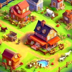 Download Country Valley Farming Game MOD [Unlimited money] + MOD [Menu] APK for Android