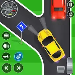 Download Mini Car Games – Traffic Games MOD [Unlimited money/gems] + MOD [Menu] APK for Android