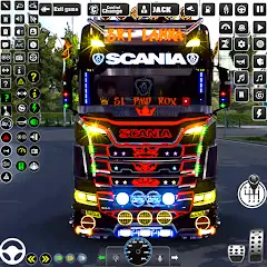 Download Euro Truck Games Truck Driving MOD [Unlimited money/gems] + MOD [Menu] APK for Android