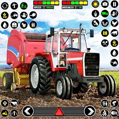 Farm Tractor Driving Game