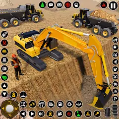 Download Construction Dump Truck Game MOD [Unlimited money] + MOD [Menu] APK for Android