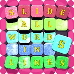 Download Sliding Words Puzzle - Mind Ex MOD [Unlimited money/gems] + MOD [Menu] APK for Android