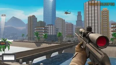 Baixe Sniper 3D: Jogos de Tiro com Armas (MOD de Compras Grátis) para Android - Captura de tela 4