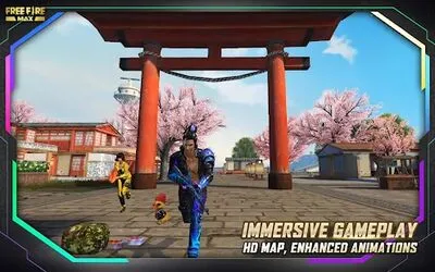 Baixe Garena Free Fire MAX (Dinheiro Infinito MOD) para Android - Captura de tela 1