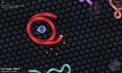 Baixe slither.io (MOD de Compras Grátis) para Android - Captura de tela 2