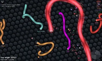Baixe slither.io (MOD de Compras Grátis) para Android - Captura de tela 4