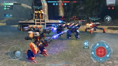 Baixe War Robots Multiplayer Battles (MOD Premium Desbloqueado) para Android - Captura de tela 1