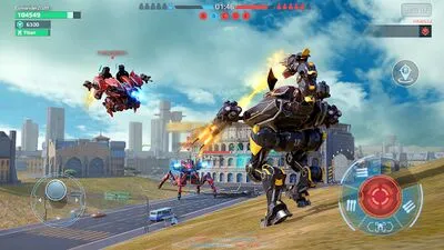 Baixe War Robots Multiplayer Battles (MOD Premium Desbloqueado) para Android - Captura de tela 2