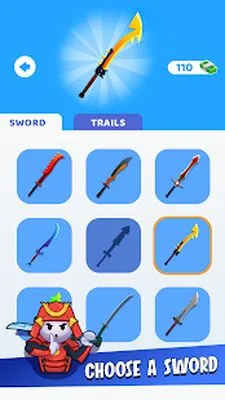 Baixe Sword Play! Ninja Slice Runner (MOD de Compras Grátis) para Android - Captura de tela 2