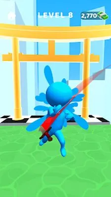 Baixe Sword Play! Ninja Slice Runner (MOD de Compras Grátis) para Android - Captura de tela 3