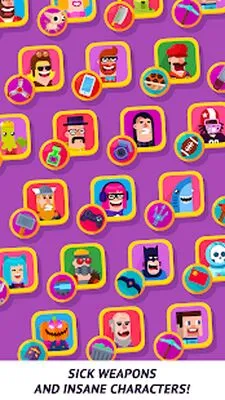 Baixe Bowmasters (MOD de Compras Grátis) para Android - Captura de tela 2