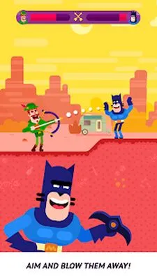 Baixe Bowmasters (MOD de Compras Grátis) para Android - Captura de tela 4