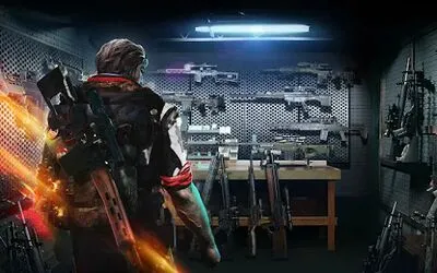 Baixe ZOMBIE HUNTER: Jogos Offline (Dinheiro Infinito MOD) para Android - Captura de tela 1