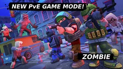 Baixe KUBOOM 3D: FPS Shooter (Todos os MODs Desbloqueados) para Android - Captura de tela 4