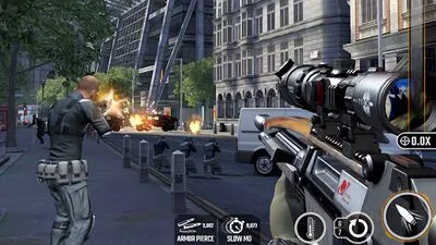 Baixe Sniper Strike – FPS 3D Shooting Game (MOD de Compras Grátis) para Android - Captura de tela 4