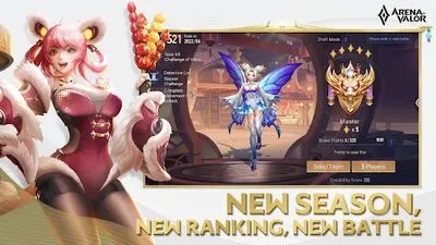 Baixe Arena of Valor (MOD de Compras Grátis) para Android - Captura de tela 2