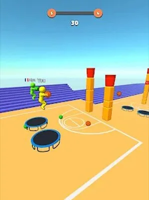 Baixe Jump Dunk 3D (MOD de Compras Grátis) para Android - Captura de tela 3