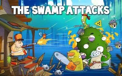Baixe Swamp Attack (MOD de Compras Grátis) para Android - Captura de tela 4