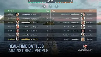 Baixe World of Warships Blitz War (MOD de Compras Grátis) para Android - Captura de tela 3