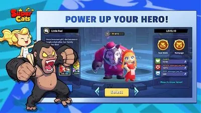 Baixe Super Cats (Dinheiro Infinito MOD) para Android - Captura de tela 4