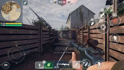 Baixe World War 2: Shooting Games (Dinheiro Infinito MOD) para Android - Captura de tela 4
