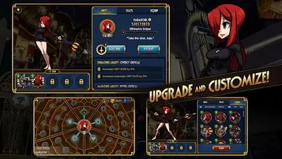 Baixe Skullgirls: Fighting RPG (MOD Premium Desbloqueado) para Android - Captura de tela 2