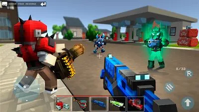 Baixe Mad GunZ jogos de tiro online (Todos os MOD desbloqueados) para Android - Captura de tela 1