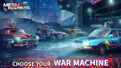 Baixe METAL MADNESS PvP: Car Shooter (MOD de Compras Grátis) para Android - Captura de tela 2