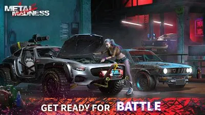 Baixe METAL MADNESS PvP: Car Shooter (MOD de Compras Grátis) para Android - Captura de tela 3