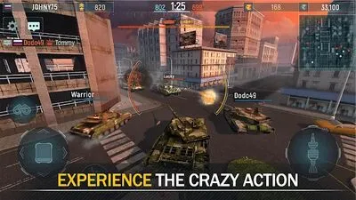 Baixe Modern Tanks: Tank War Online (MOD Premium Desbloqueado) para Android - Captura de tela 1