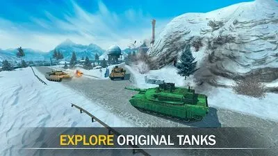 Baixe Modern Tanks: Tank War Online (MOD Premium Desbloqueado) para Android - Captura de tela 2