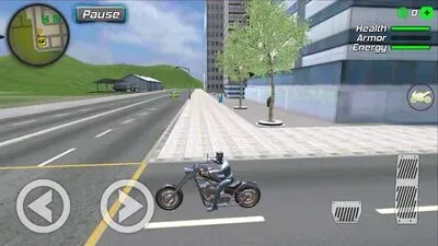 Baixe Hurricane Superhero: Wind Tornado Vegas Mafia (MOD Premium Desbloqueado) para Android - Captura de tela 4