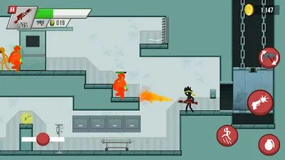 Baixe Stickman vs Zombies (Todos os MODs Desbloqueados) para Android - Captura de tela 3