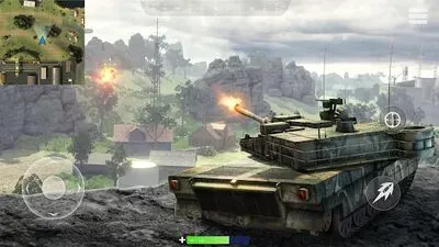 Baixe Tanks of War (MOD Dinheiro Infinito) para Android - Captura de tela 3