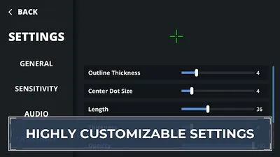 Baixe Aim Champ: Treinador de Precisão FPS (MOD Dinheiro Ilimitado) para Android - Captura de tela 2