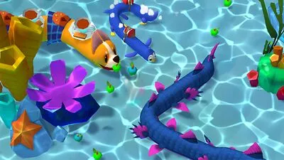 Baixe Snake Rivals (MOD de Compras Grátis) para Android - Captura de tela 1