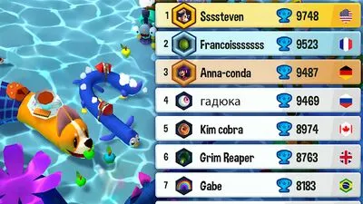 Baixe Snake Rivals (MOD de Compras Grátis) para Android - Captura de tela 4