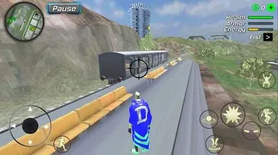 Baixe Dollar Hero: Grand Vegas Police (MOD Premium Desbloqueado) para Android - Captura de tela 4