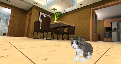 Baixe Kitten Cat Simulator 3D Craft (MOD Dinheiro Infinito) para Android - Captura de tela 4