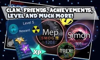 Baixe Nebulous.io (MOD de Compras Grátis) para Android - Captura de tela 3