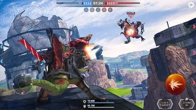 Baixe Jurassic Monster World (MOD de Compras Grátis) para Android - Captura de tela 3