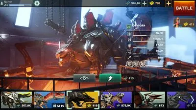 Baixe Jurassic Monster World (MOD de Compras Grátis) para Android - Captura de tela 4