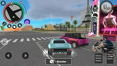 Baixe Vegas Crime Simulator 2 (MOD Premium Desbloqueado) para Android - Captura de tela 4