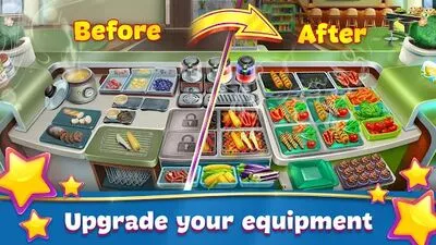 Baixe Cooking Fever: Jogo de Restaurante (MOD de Compras Grátis) para Android - Captura de tela 2