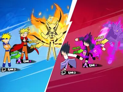 Baixe Stickman Ninja Fight (MOD de Dinheiro Ilimitado) para Android - Captura de tela 4