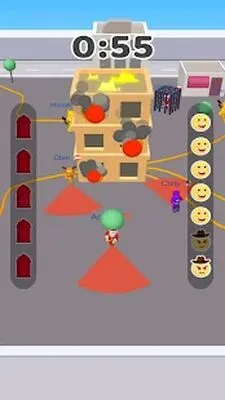 Baixe Imposter Hunt: City on Fire (MOD de Moedas Ilimitadas) para Android - Captura de tela 3