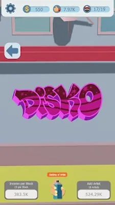 Baixe Idle Graffiti (MOD de Moedas Ilimitadas) para Android - Captura de tela 1